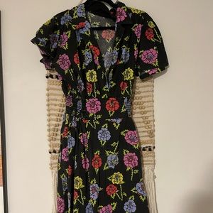 Nooworks Leah Dress - Roses print 3X